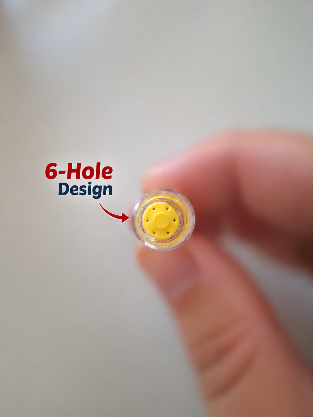 EFFICIENT Disposable Cigarette Filters 6-Hole 450 Count Bulk Filter Tips