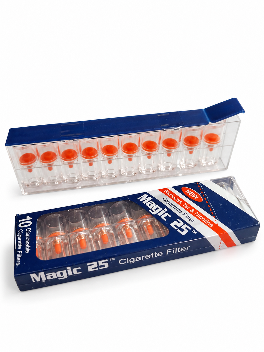 Magic 25 Disposable Cigarette Filters – 5 Packs 50 Filter Tips