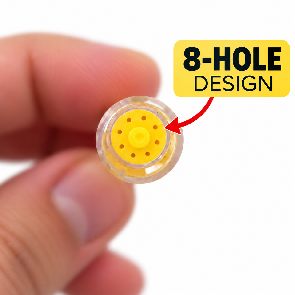 EFFICIENT Cigarette Filters 8-Hole 900 Count with FREE 150 Filters and Travel Case