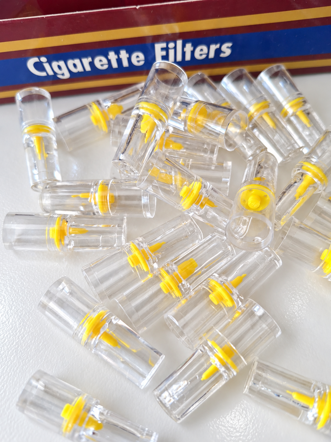 TARBLOCK Cigarette Filters 4-Hole Micro Filter Tips 5 Packs 150 Count