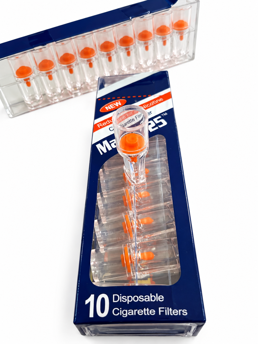 Magic 25 Disposable Cigarette Filters – 30 Pack Display 300 Filter Tips