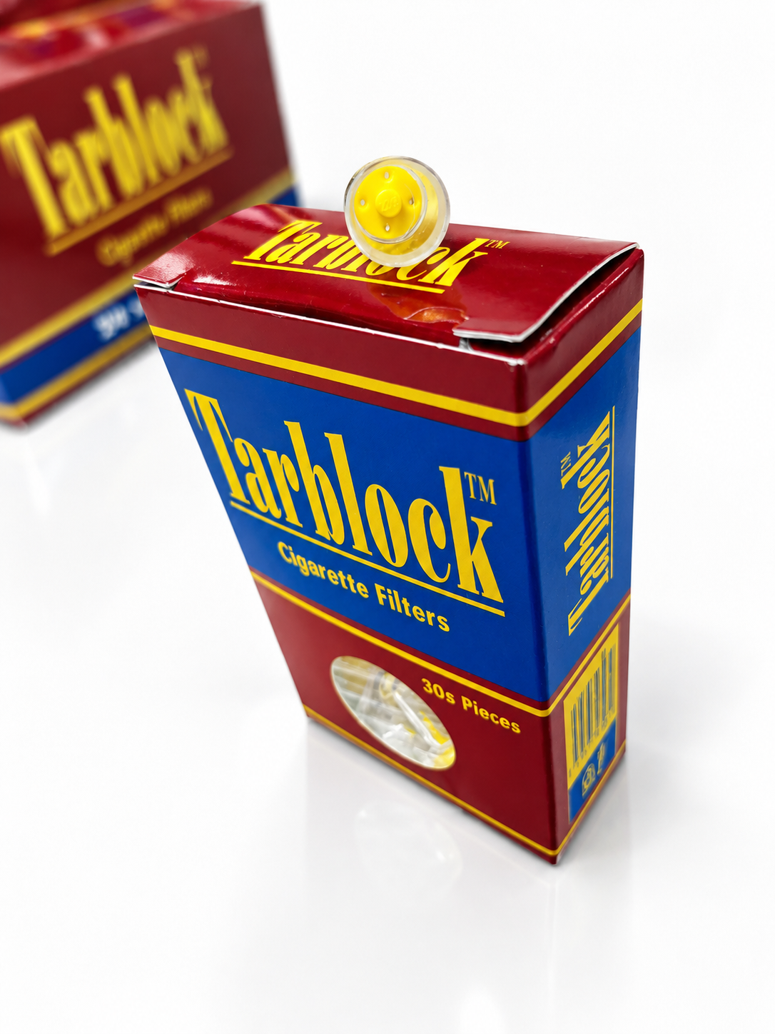 TARBLOCK Cigarette Filters 4-Hole Micro Filter Tips 1 Pack 30 Count